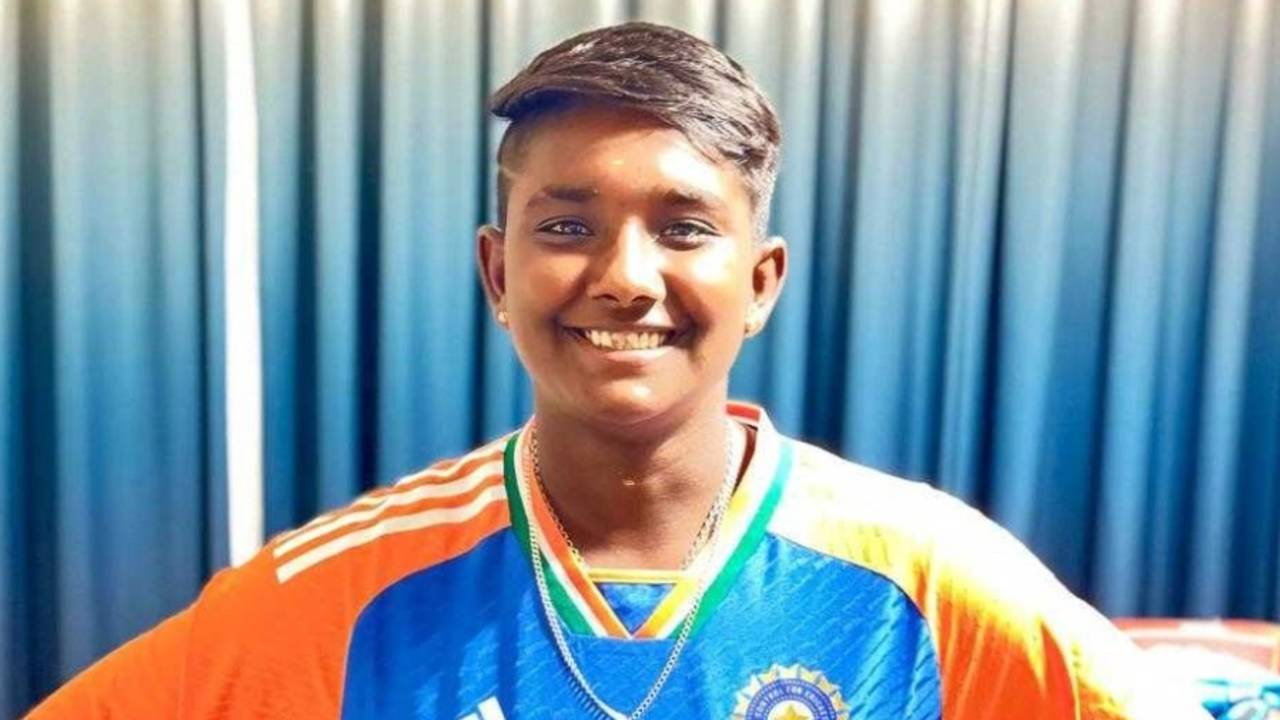 G Kamalini in her India U-19 Jersey
