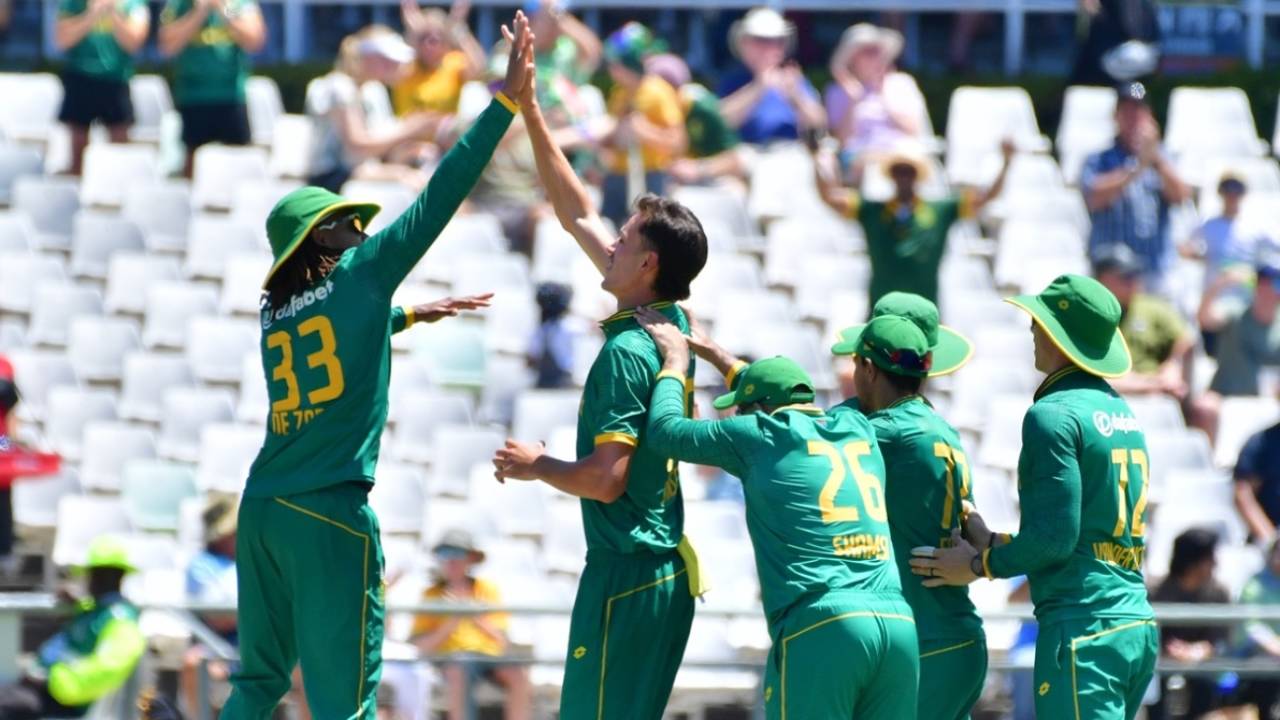 Marco Jansen struck in the opening over, South Africa vs Pakistan, 2nd ODI, Cape Town, December 19, 2024