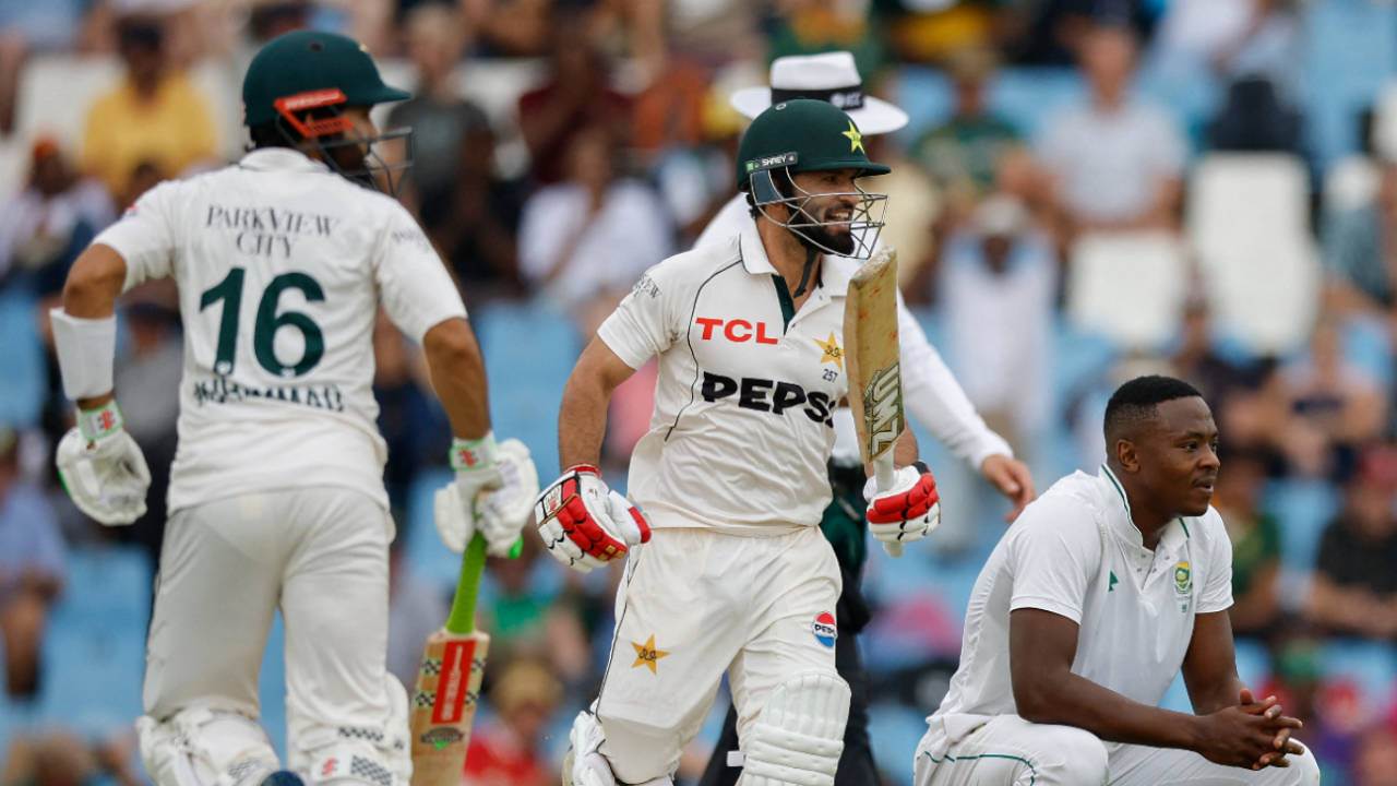 Mohammad Rizwan and Kamran Ghulam kept South Africa at bay on the first afternoon, South Africa vs Pakistan, 1st Test, Centurion, 1st day, December 26, 2024