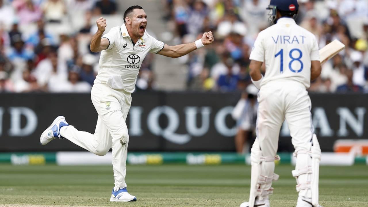 Scott Boland got Virat Kohli's edge not long before stumps, Australia vs India, 4th Test, Melbourne, 2nd day, December 27, 2024