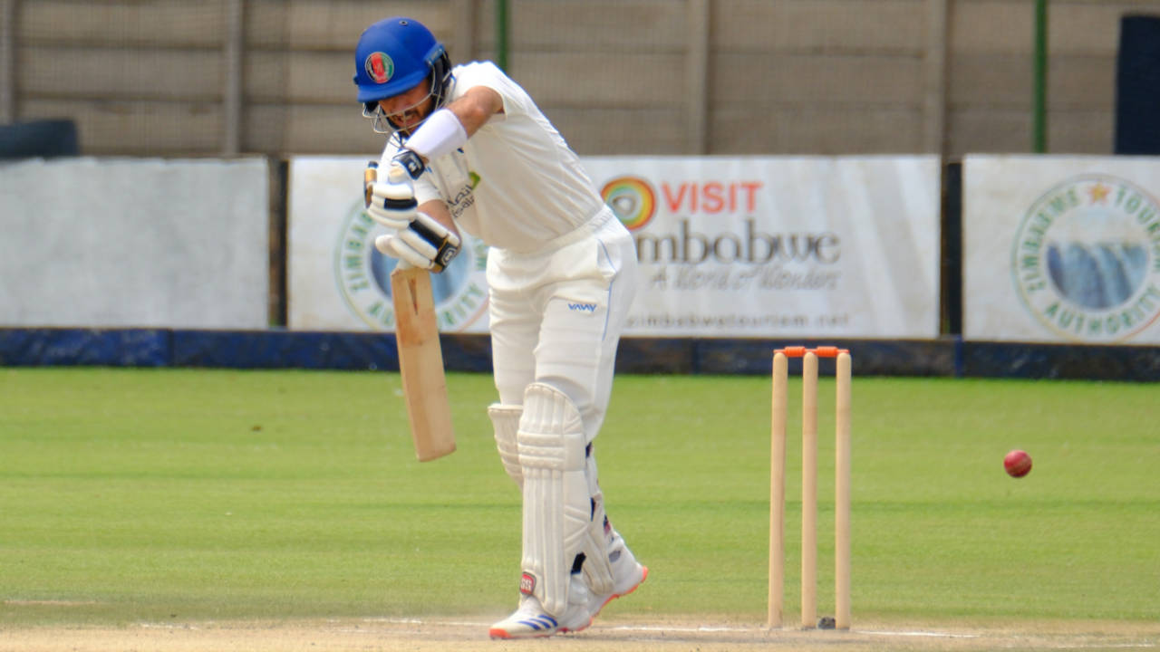 Rahmat Shah brought up fifty early in the day, Zimbabwe vs Afghanistan, 1st Test, 3rd day, Bulawayo, December 28, 2024