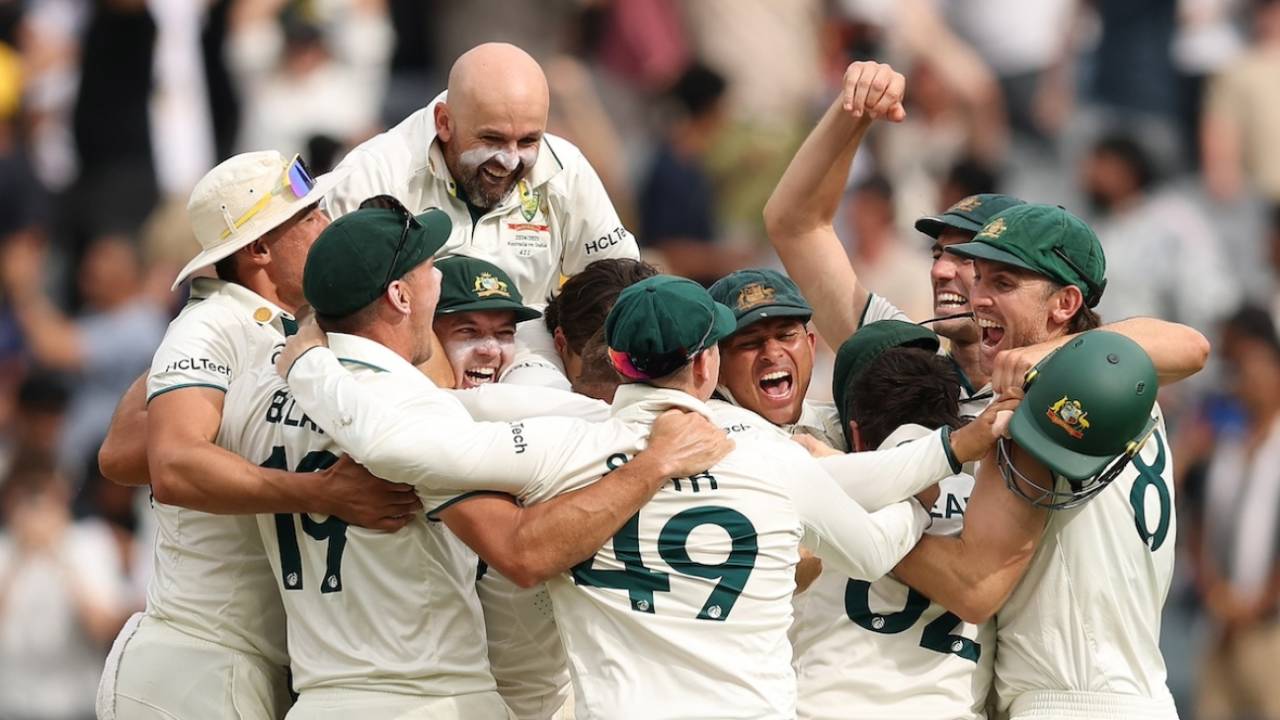 Nathan Lyon finished off the match to take Australia up 2-1, Australia vs India, 4th Test, Melbourne, 5th day, December 30, 2024