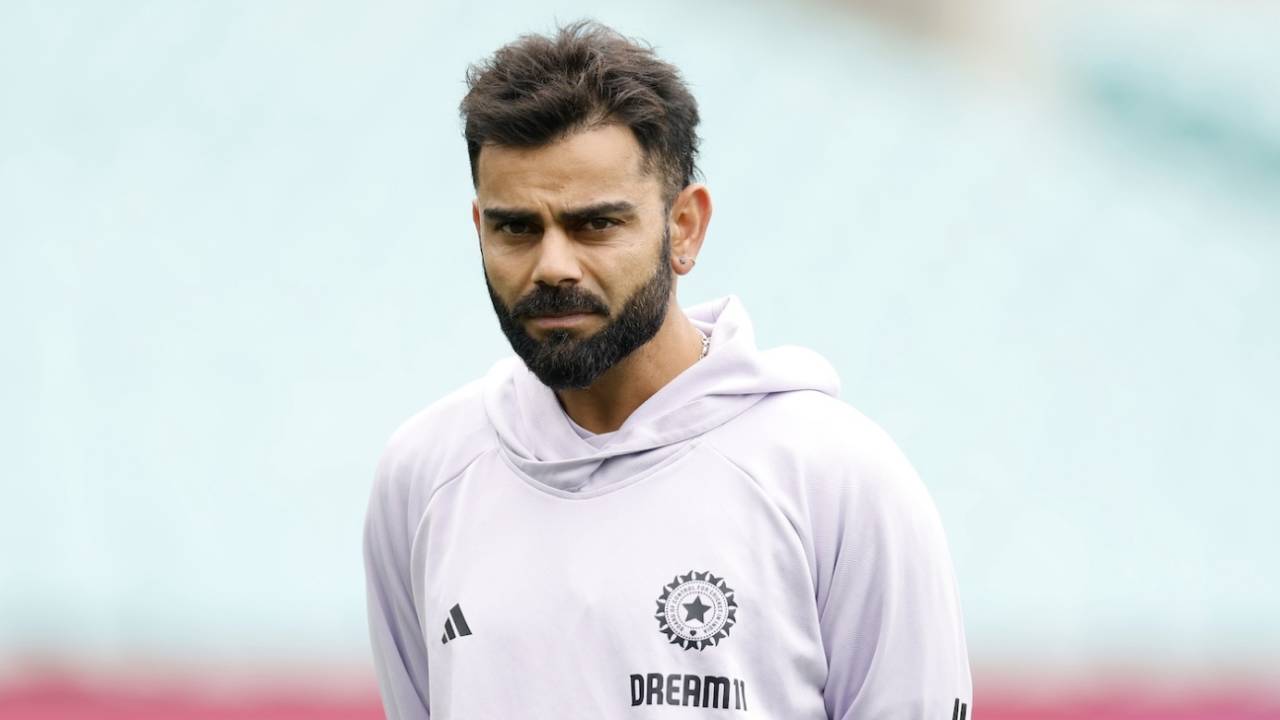 Virat Kohli at a training session at the SCG, Sydney, January 2, 2025