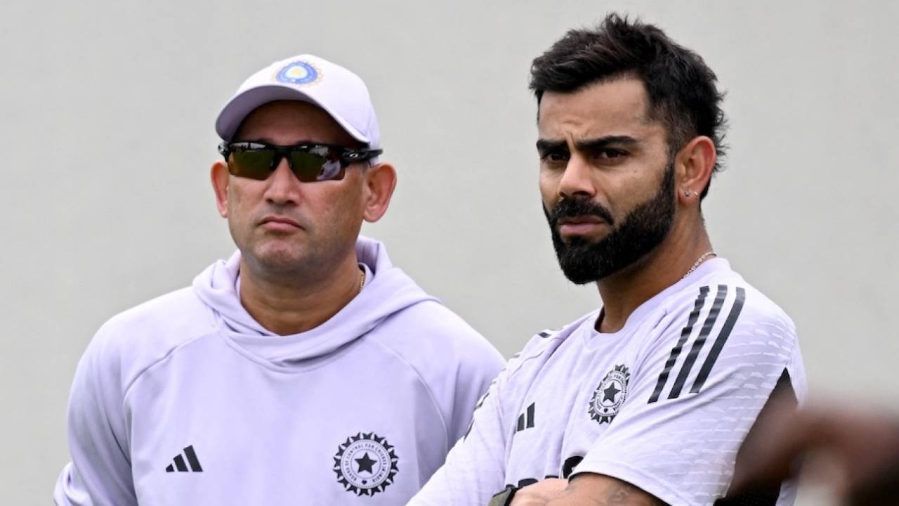 Virat Kohli and India's chief selector Ajit Agarkar, Sydney, January 2, 2025
