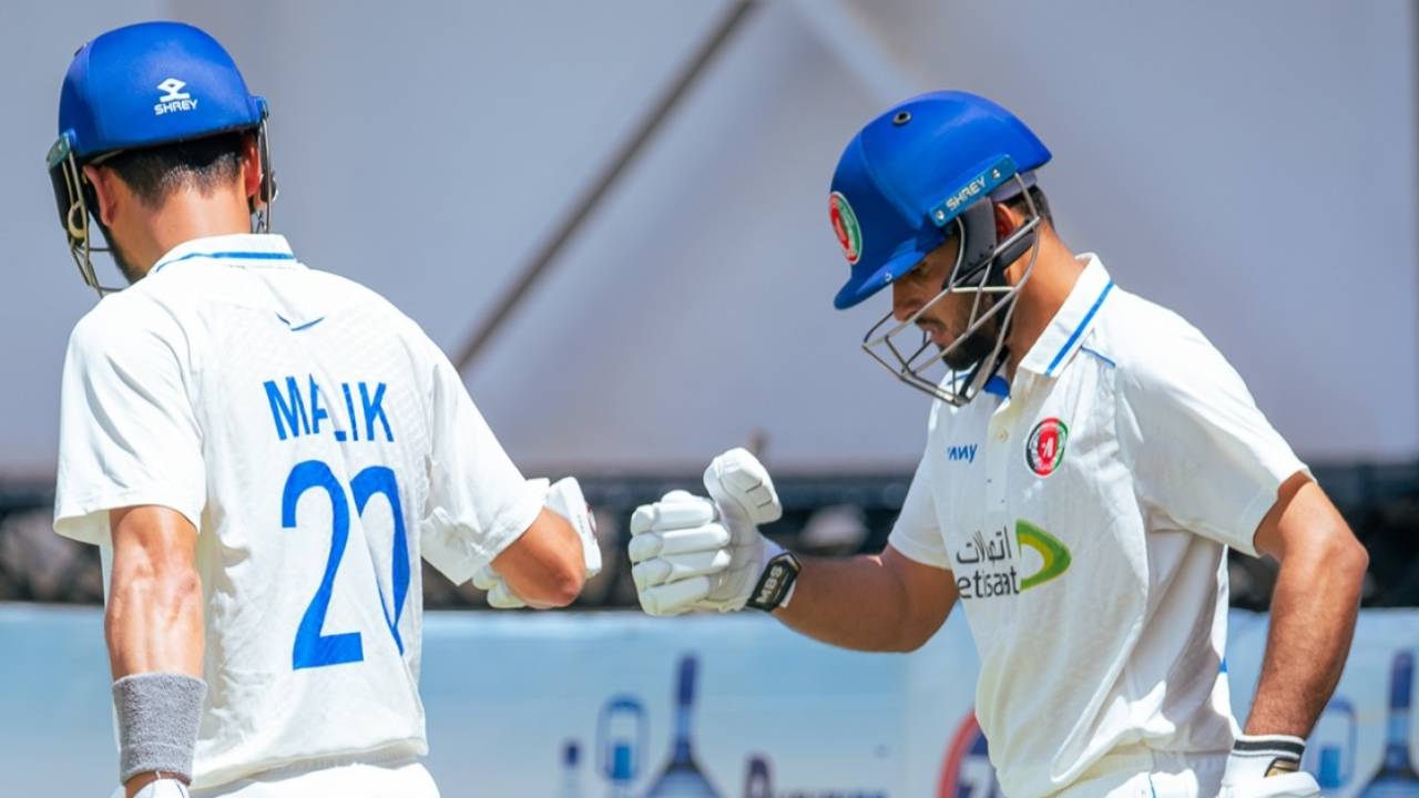 Abdul Malik and Riaz Hassan started cautiously, Zimbabwe vs Afghanistan, 2nd Test, Bulawayo, 1st day, January 2, 2025