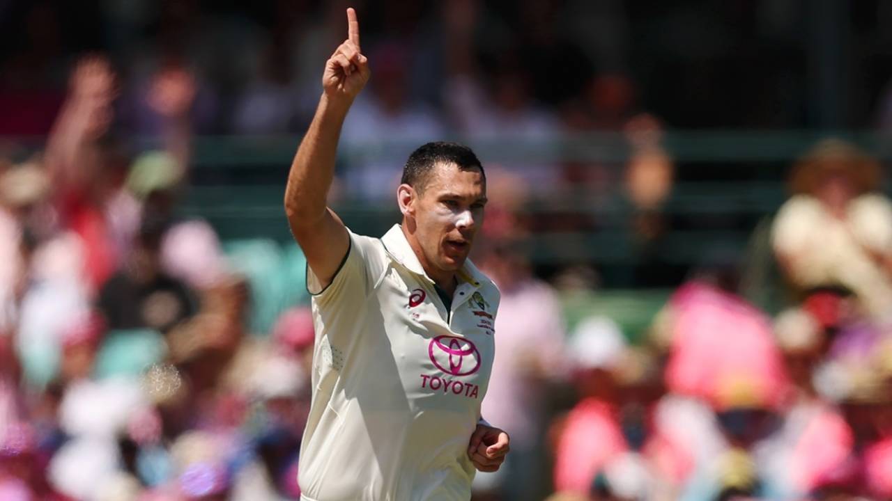 Scott Boland picked up six wickets during India's second innings, Australia vs India, 5th Test, Sydney, Day 3, January 5, 2024