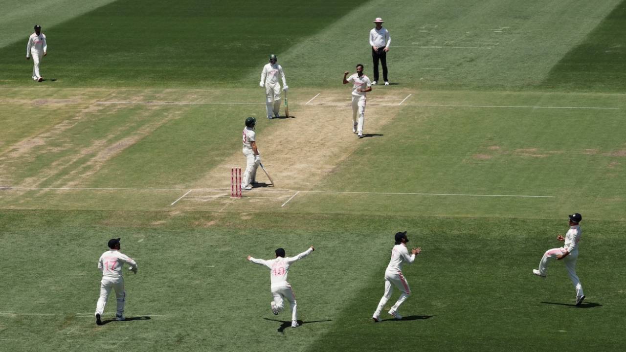 Prasidh Krishna had Marnus Labuschagne caught at gully, Australia vs India, 5th Test, Sydney, 3rd day, January 5, 2024