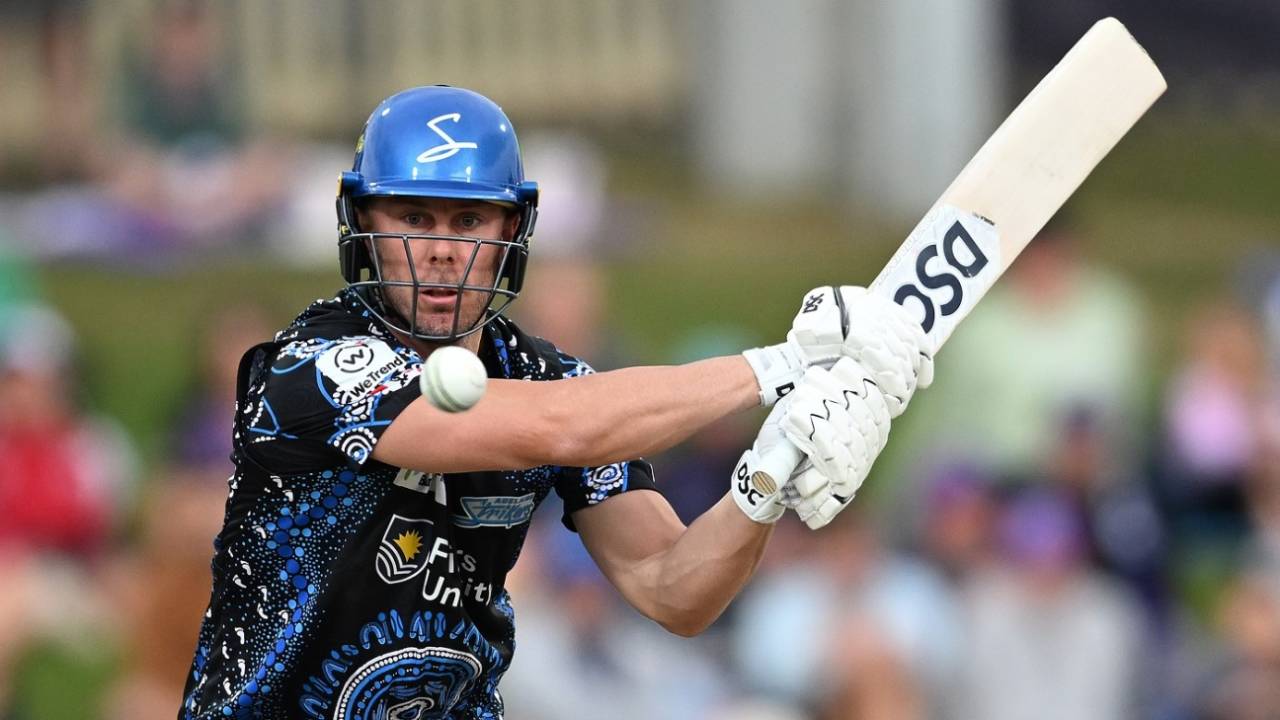 Chris Lynn scored 49 off 27 balls, Hobart Hurricanes vs Adelaide Strikers, Hobart, BBL, January 5, 2025