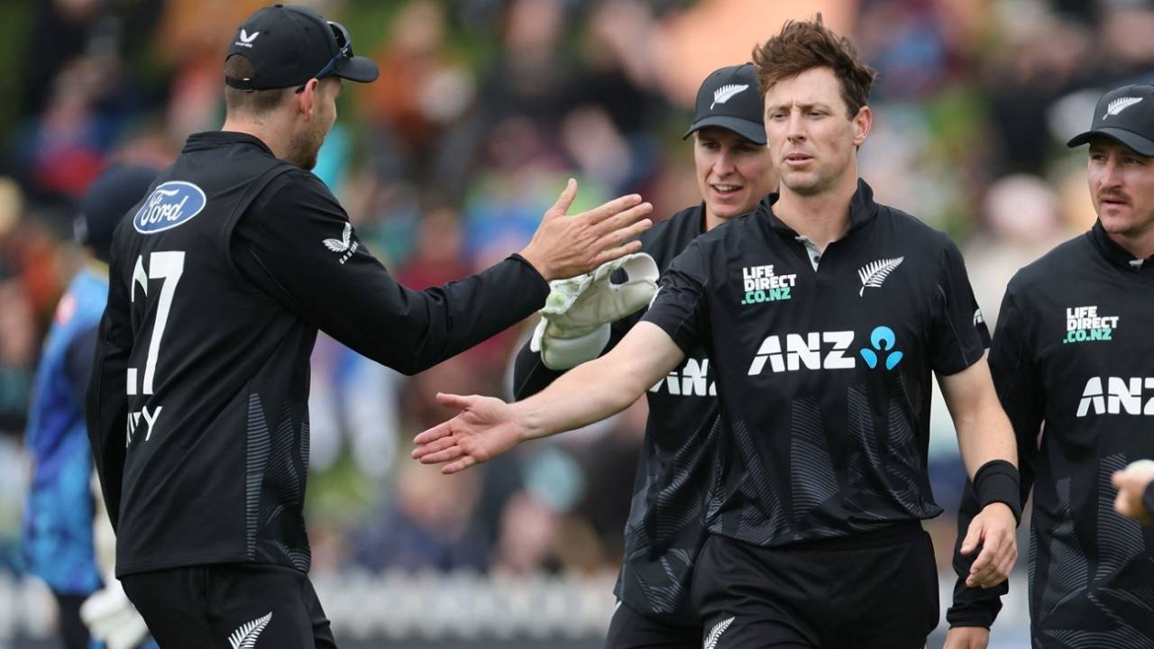 Matt Henry returned four wickets for just 19 runs, New Zealand vs Sri Lanka, 1st ODI, Wellington, January 05, 2025