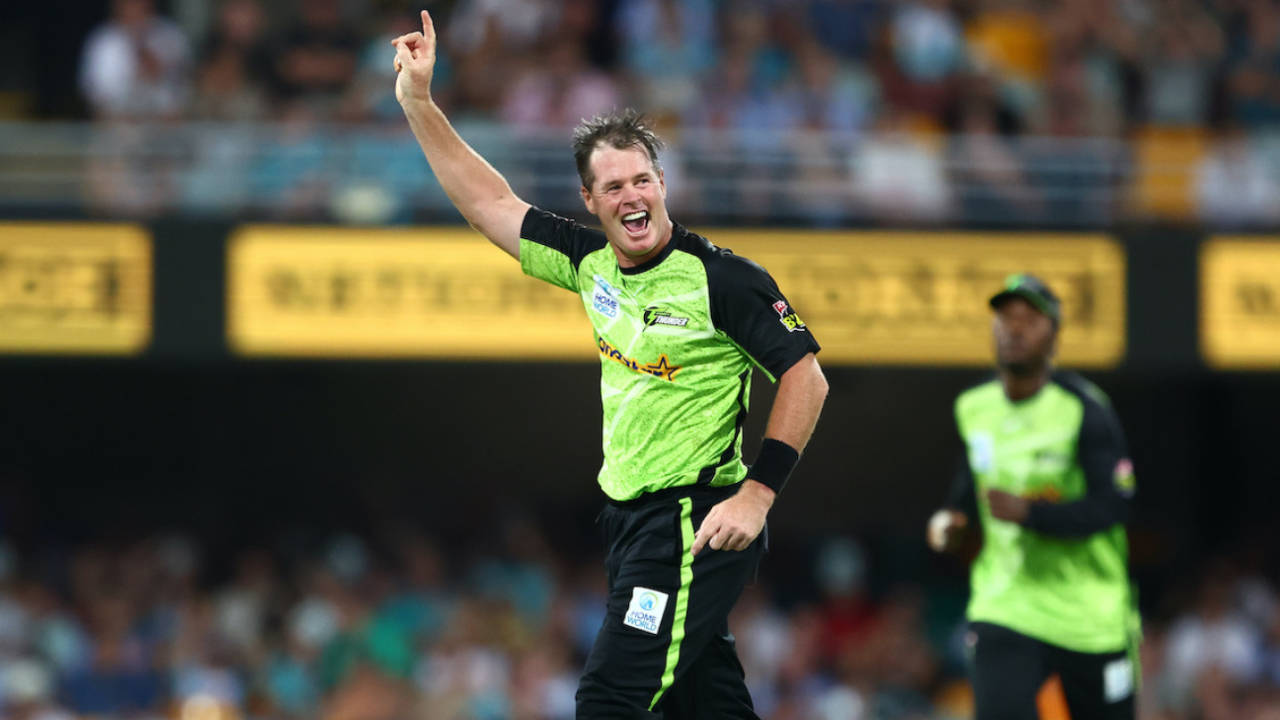 Dan Christian struck early on post-retirement comeback, Brisbane Heat vs Sydney Thunder, BBL, Gabba, January 6, 2024