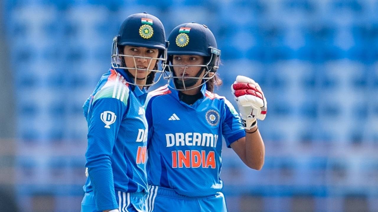 Smriti Mandhana and Pratika Rawal gave India a solid start, India vs Ireland, 1st ODI, Rajkot, January 10, 2025