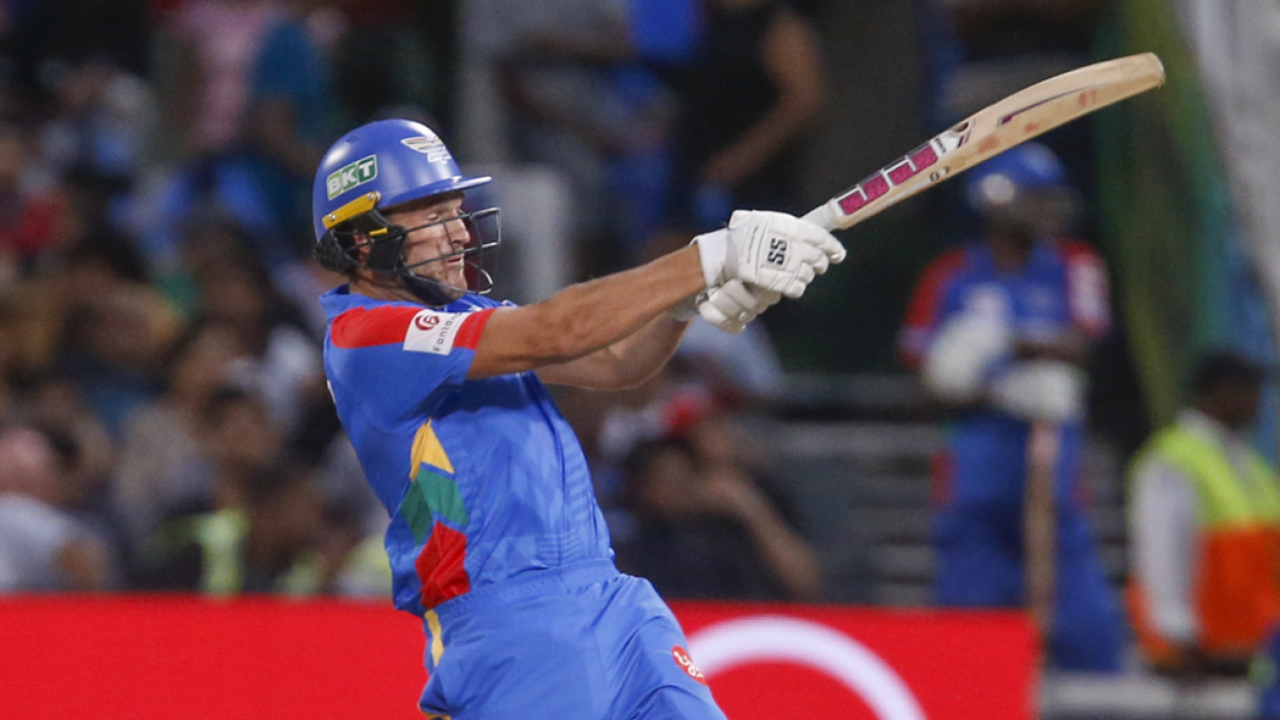 Wiaan Mulder's blitz helped Durban Super Giants ease past 200, Durban's Super Giants vs Pretoria Capitals, SA20 2025, Durban, January 10, 2025