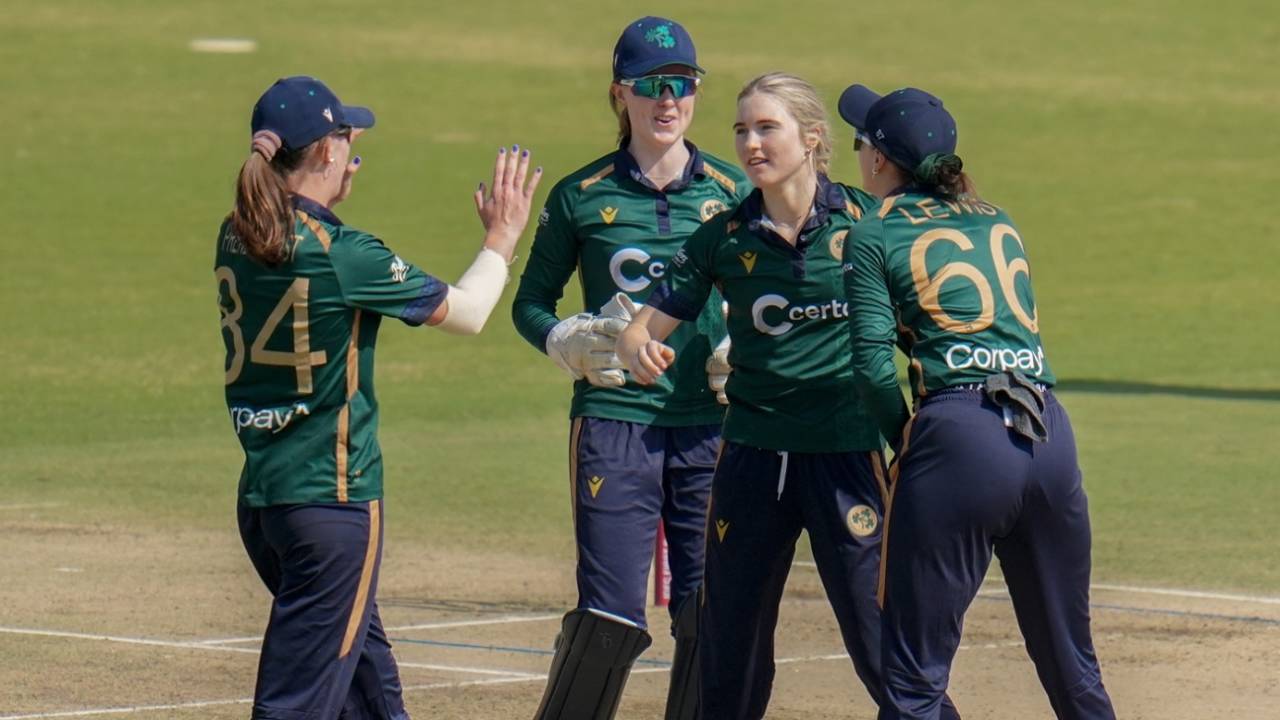 Georgina Dempsey struck with her first ball to trap Pratika Rawal lbw, India vs Ireland, 2nd Women's ODI, Rajkot, January 12, 2025