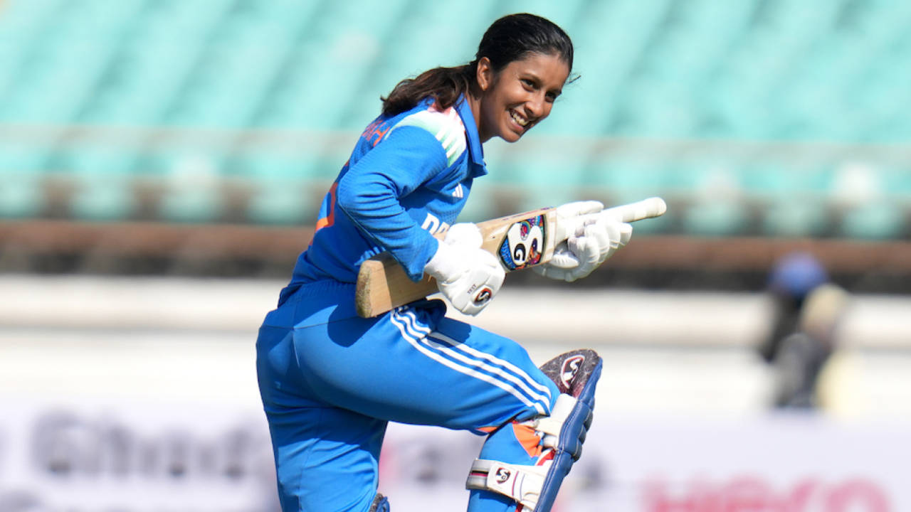 Jemimah Rodrigues' century called for guitar-inspired celebrations, India vs Ireland, 2nd Women's ODI, Rajkot, January 12, 2025