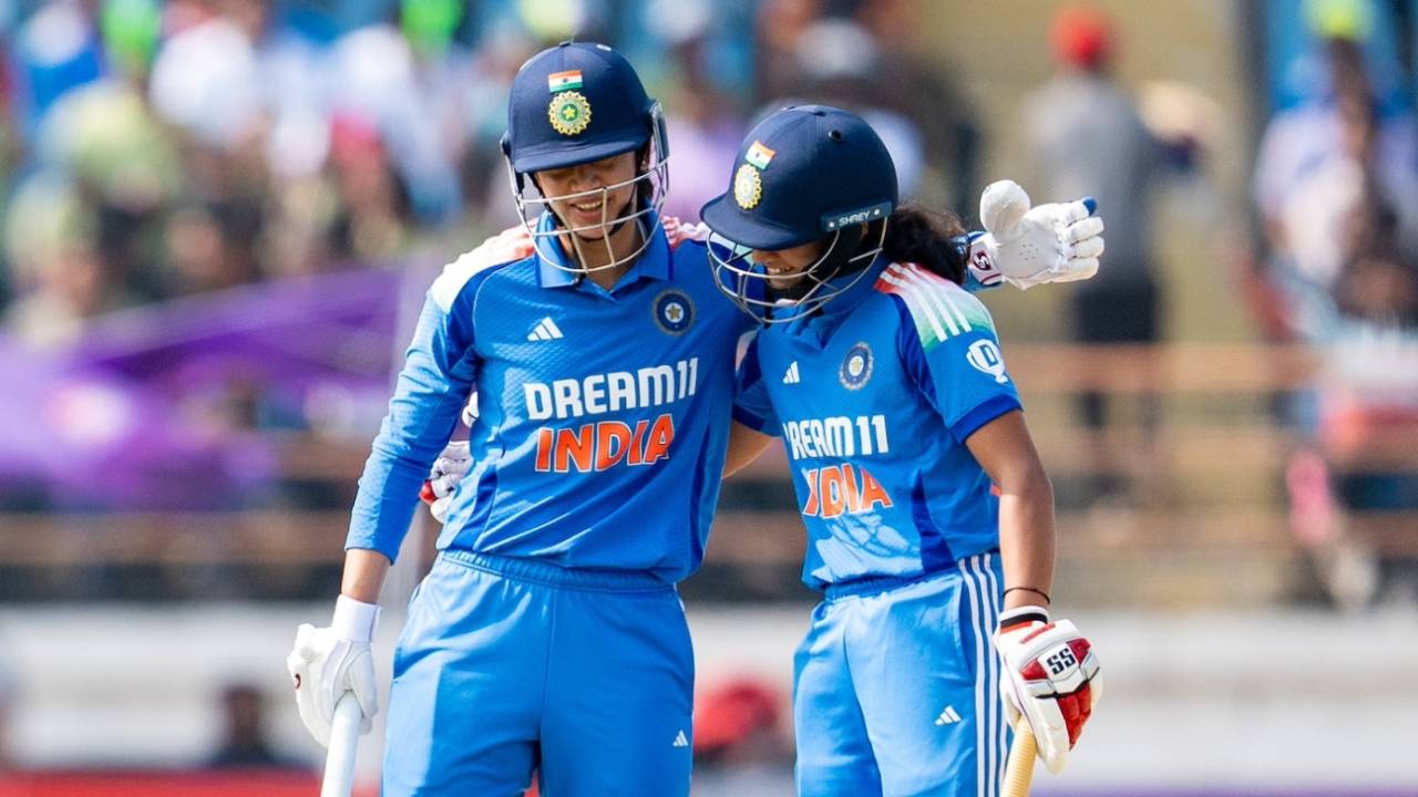 Smriti Mandhana and Pratika Rawal scored quick centuries and smashed a number of records along the way, India vs Ireland, 3rd ODI, Rajkot, January 15, 2025
