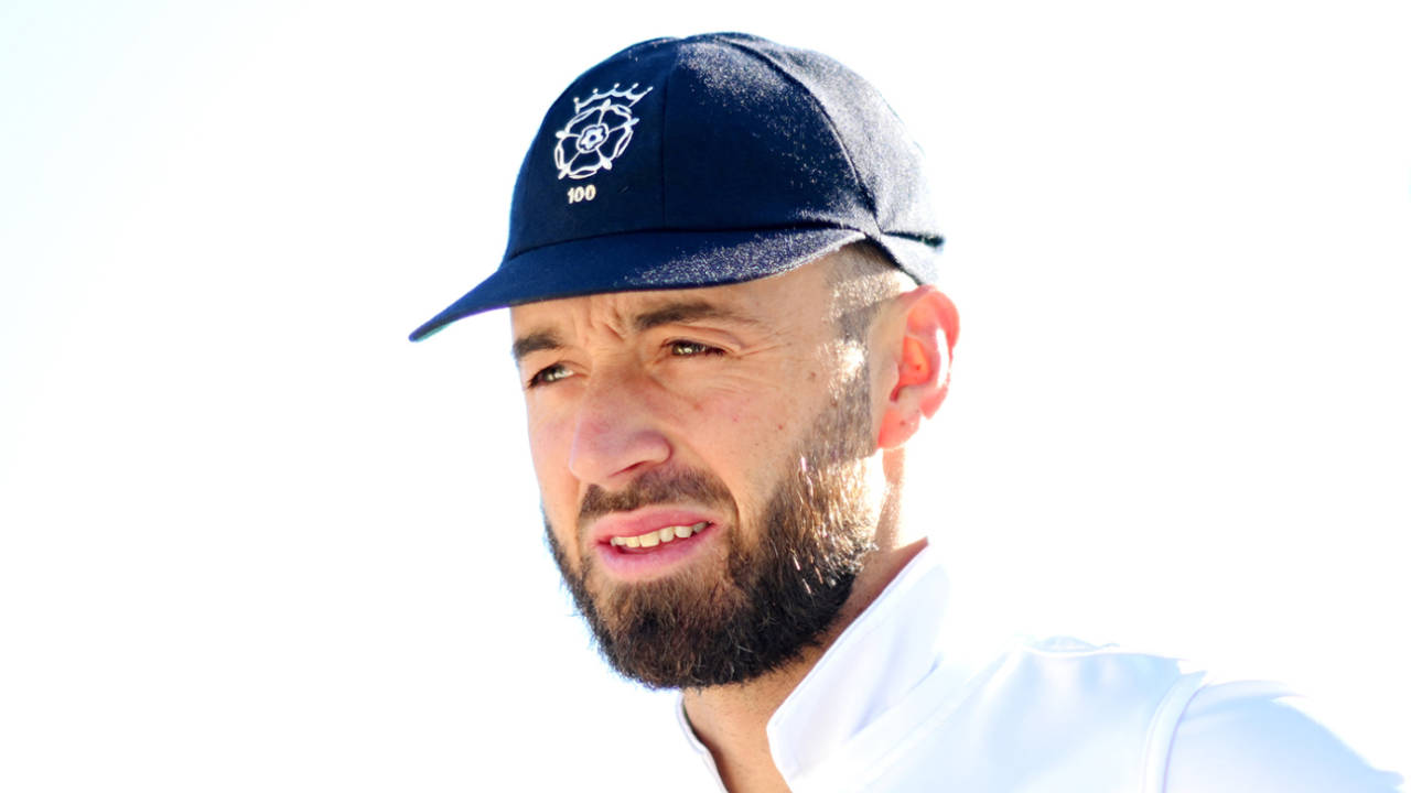 James Vince looks on, Somerset vs Hampshire, County Championship, Taunton, September 26, 2024