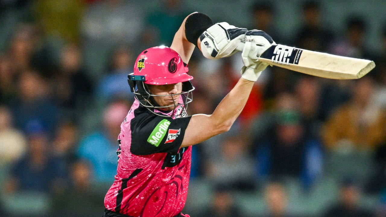 Steven Smith was off to a rapid start, Adelaide Strikers vs Sydney Sixers, BBL, Adelaide Oval, January 15, 2025