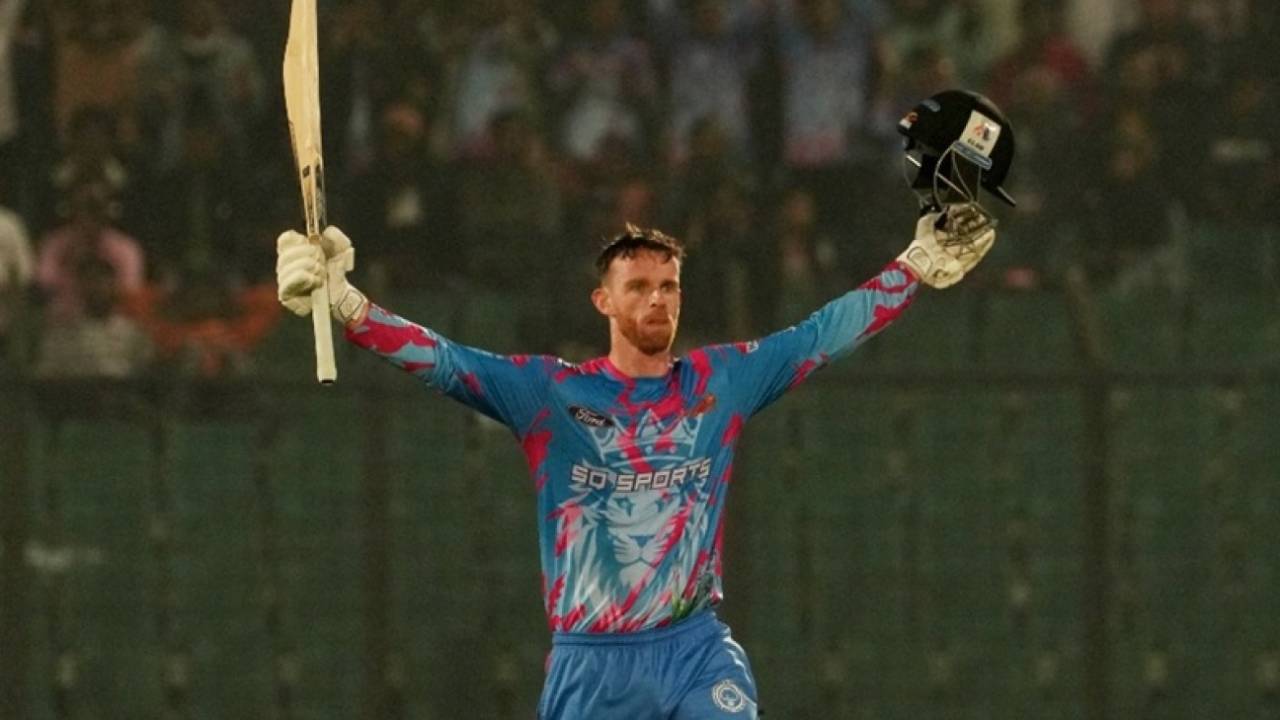 Graham Clark's 48-ball century lit up Chattogram, Chittagong Kings vs Khulna Titans, BPL 2025, Chattogram, January 16, 2025