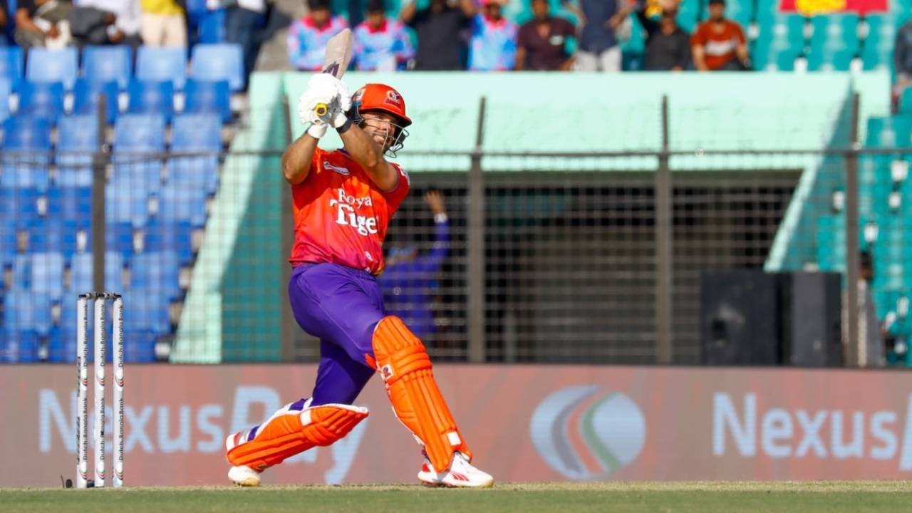 Ryan Burl played another quickfire knock, Durbar Rajshahi vs Sylhet Strikers, BPL 2024-25, Chattogram, January 17, 2025