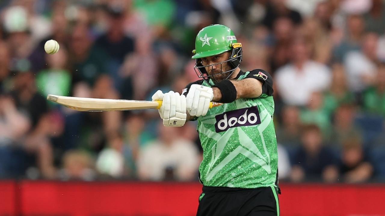 Glenn Maxwell came out attacking, Melbourne Stars vs Hobart Hurricanes, BBL 2024-25, MCG, January 19, 2025