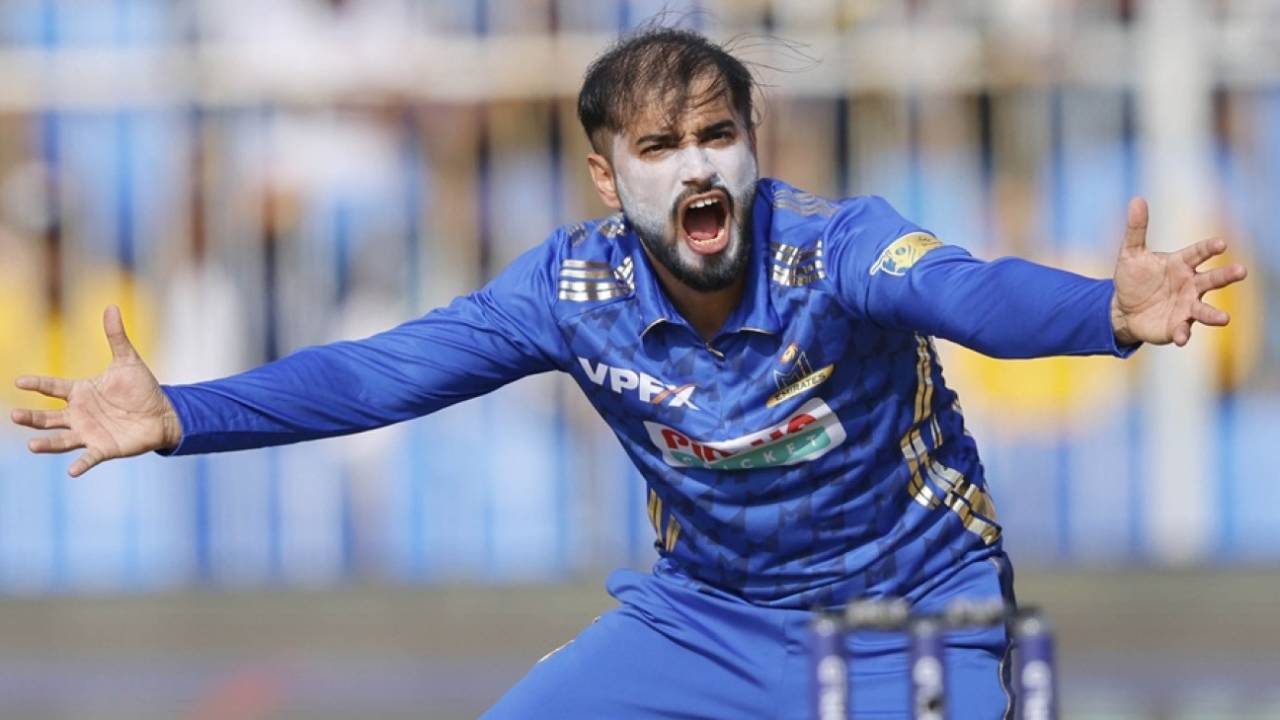 Waqar Salamkheil did not let Rohan Mustafa settle, Sharjah Warriorz vs MI Emirates, ILT20, Sharjah, January 19, 2025