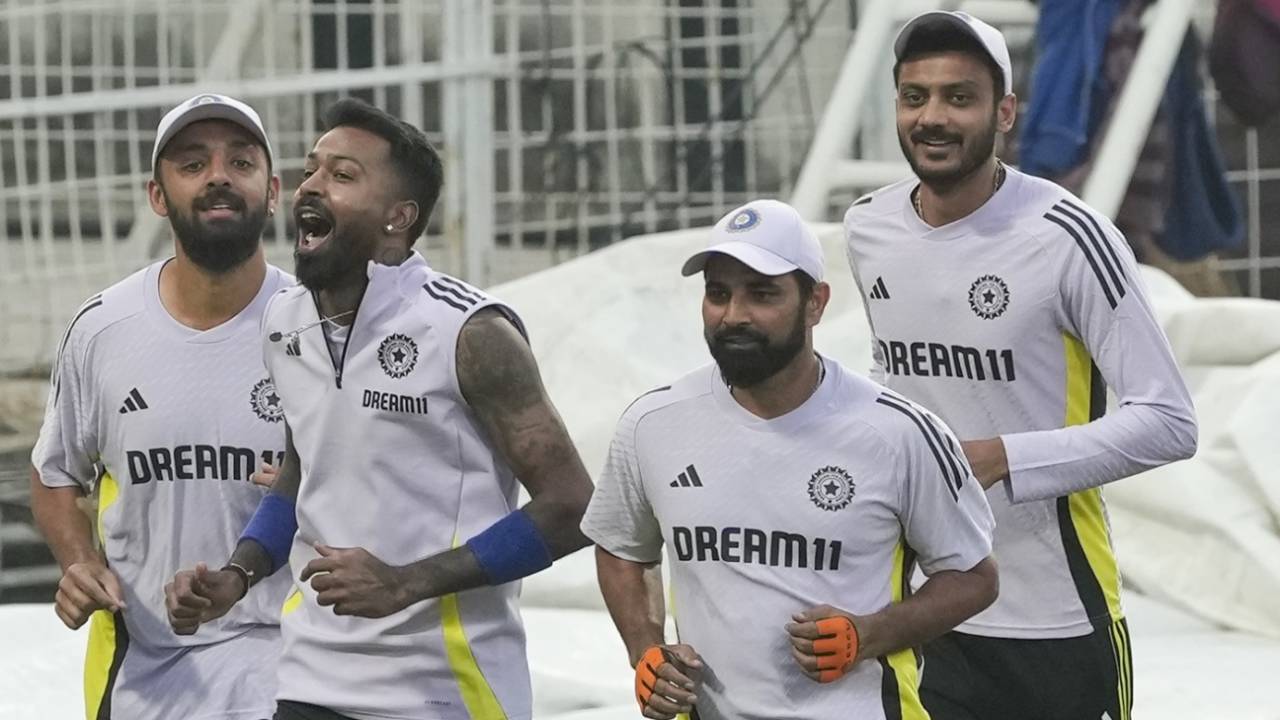 Varun Chakravarthy, Hardik Pandya, Mohammed Shami and Axar Patel tune up for the England T20Is, Kolkata, January 19, 2025