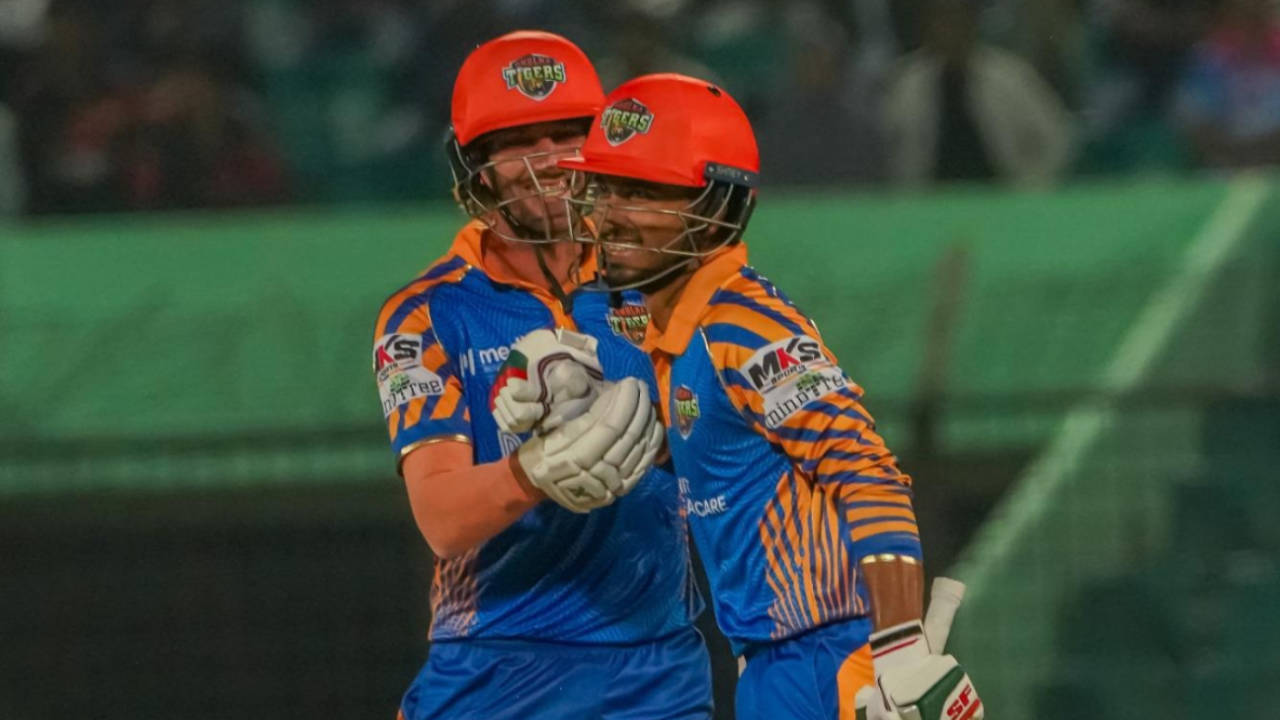 William Bosisto and Afif Hossain both scored fifties and put on a stand of 113 off 71, Khulna Tigers vs Durbar Rajshahi, Bangladesh Premier League, BPL 2024-25, Chattogram, January 19, 2025