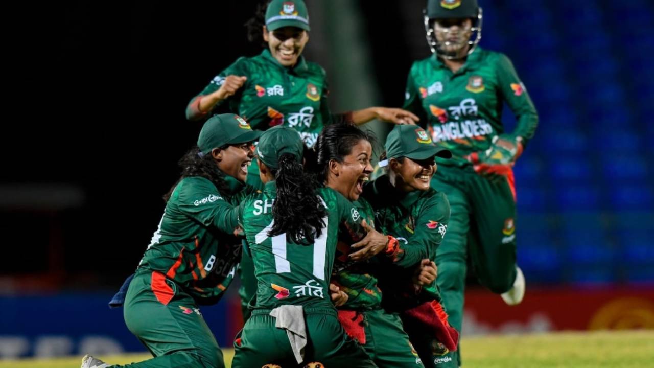 Nahida Akter dented West Indies' top order, West Indies vs Bangladesh, 2nd women's ODI, Basseterre, January 21, 2025