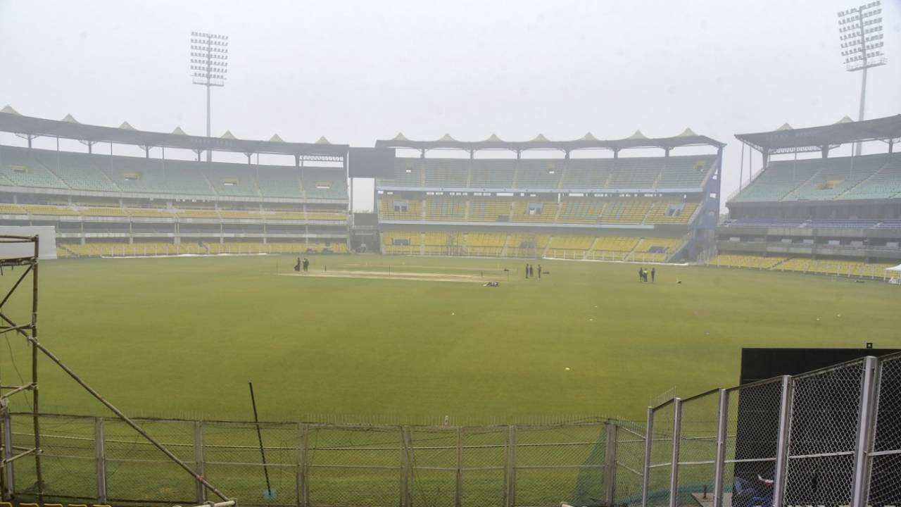 There was no play on the opening day in Guwahati, Assam vs Railways, Guwahati, day 1, Ranji Trophy, January 23, 2025