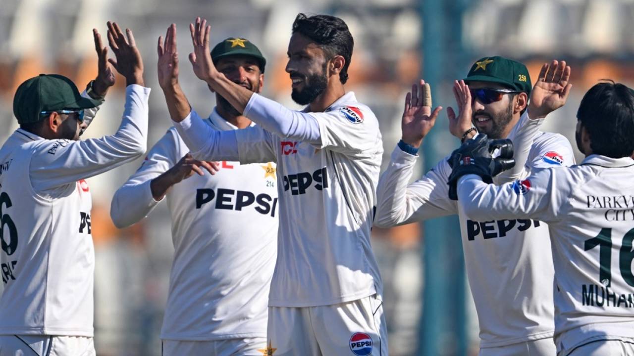 Kashif Ali struck in his first over on debut, Pakistan vs West Indies, 2nd Test, day one, Multan, January 25, 2025