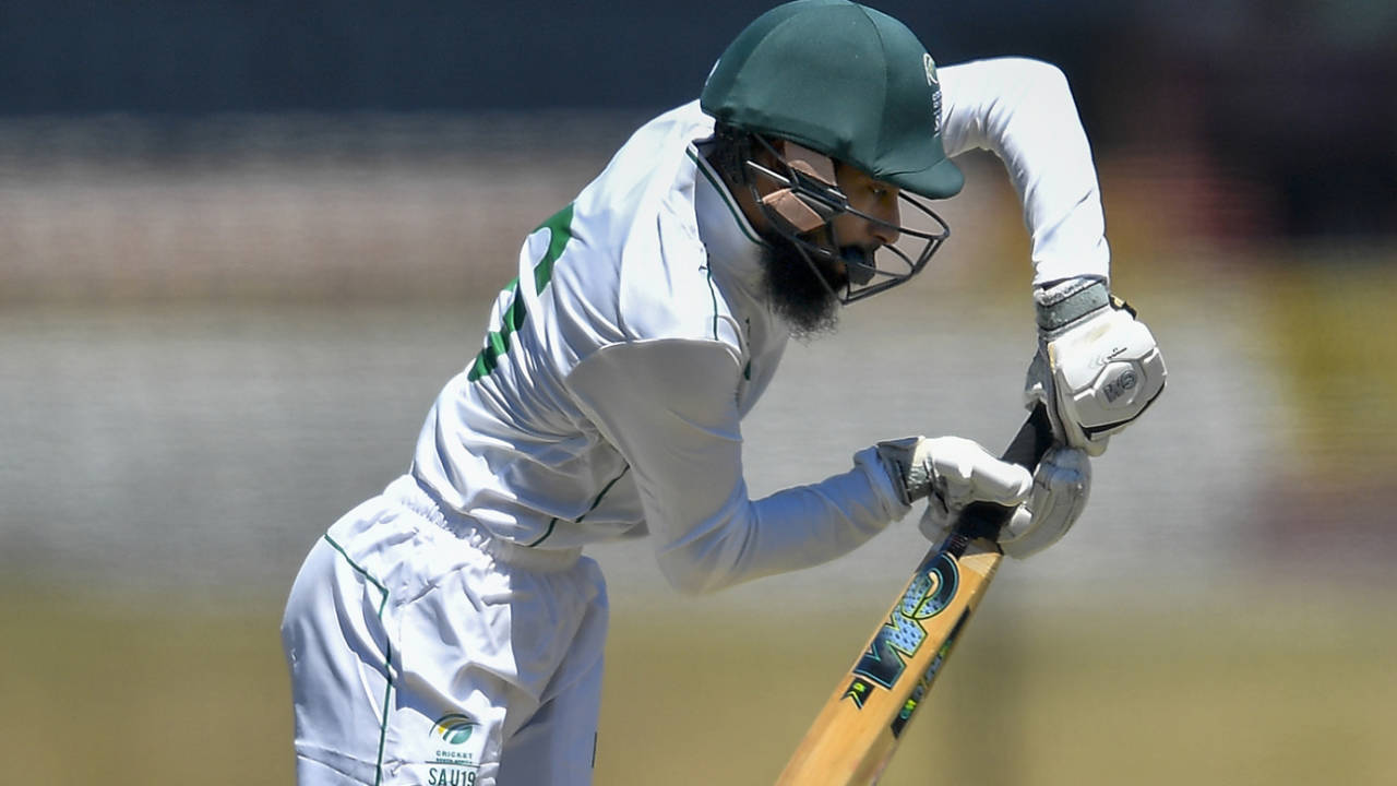Muhammed Bulbulia held the South Africa innings together with 88, South Africa Under-19s vs England Under-19s, Youth Test, 2nd day, Stellenbosch