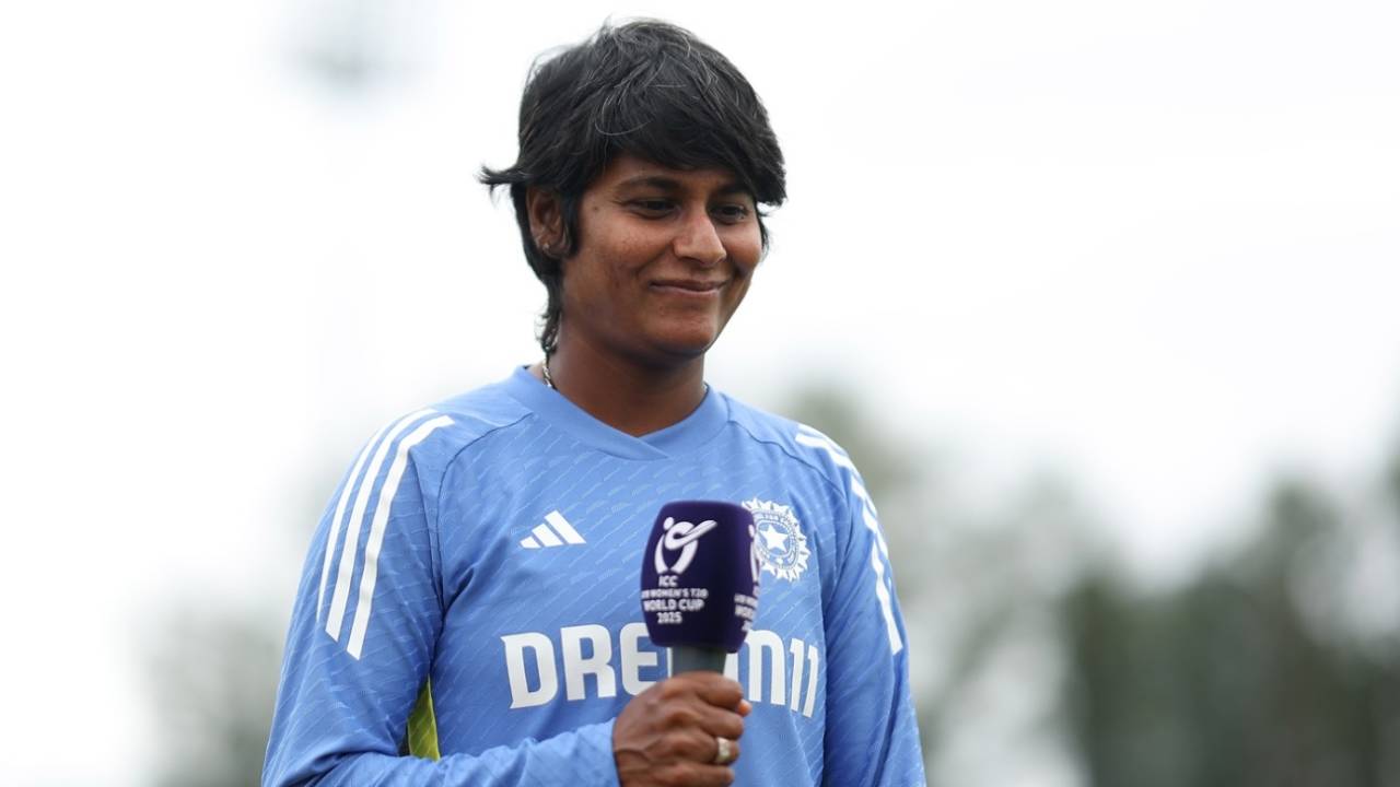 Head coach Nooshin Al Khadeer is all smiles after India's massive win, India vs Scotland, Group 1 Super Six, ICC Under-19 Women's T20 World Cup, Kuala Lumpur, January 28, 2025