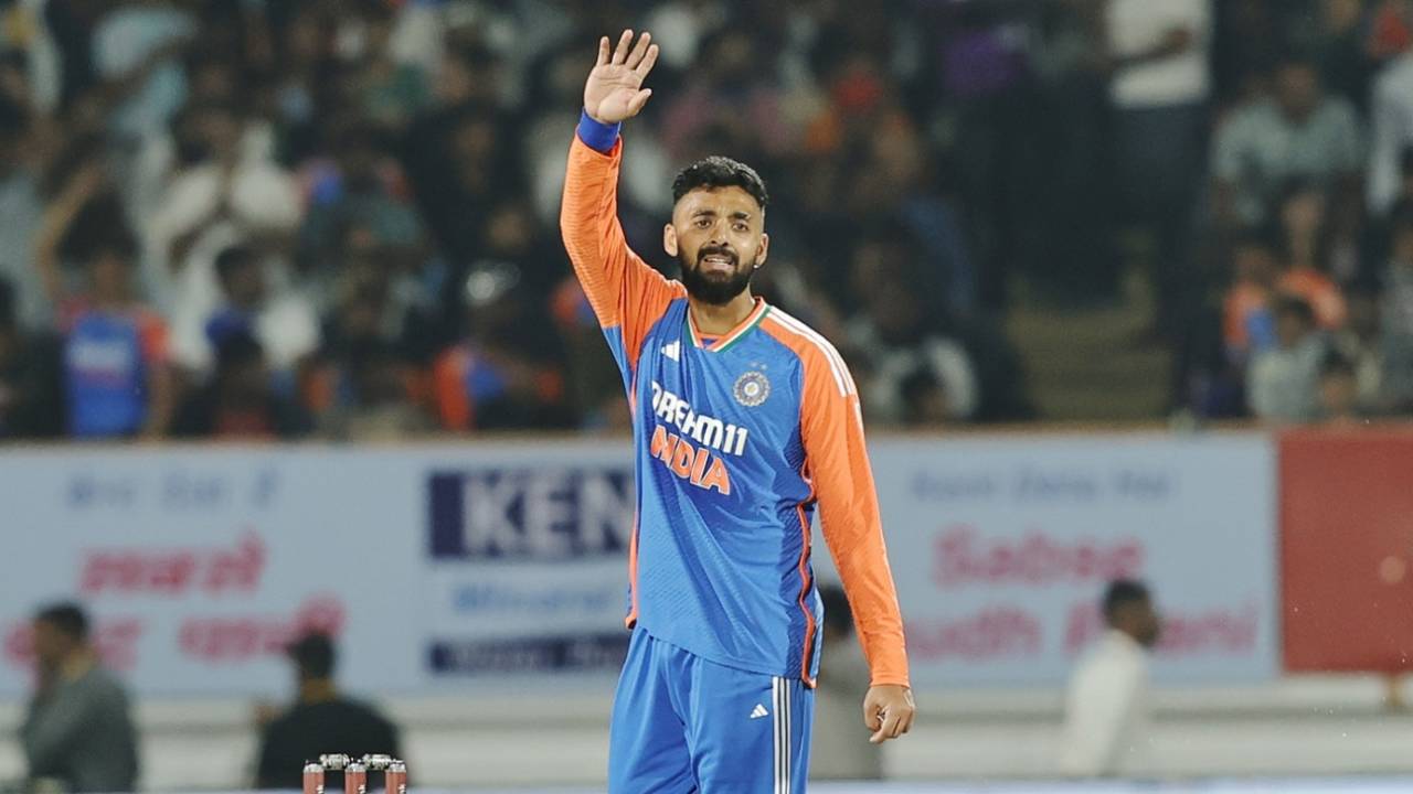 Varun Chakravarthy instigated another England collapse, India vs England, 3rd T20I, Rajkot, January 28, 2025