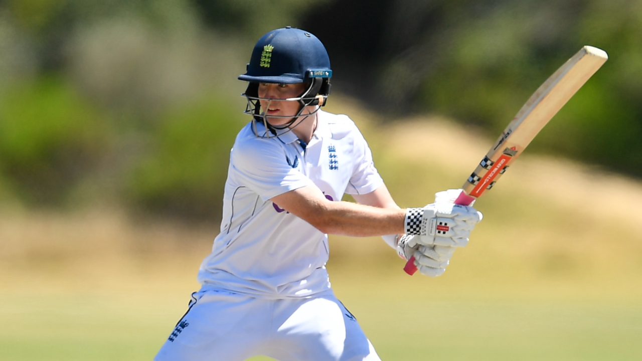Thomas Rew made an important 71 for England Under-19s, South Africa vs England, 1st Youth Test, Stellenbosch, January 28, 2025