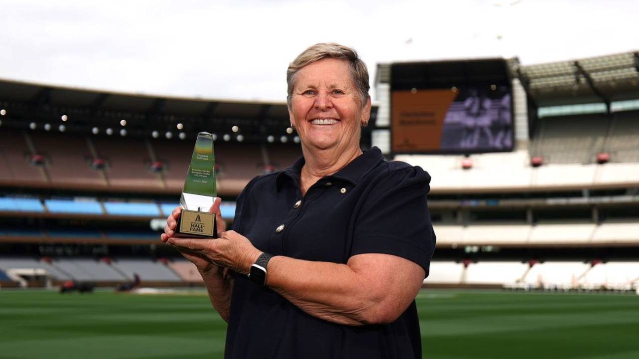 Christina Matthews was inducted into the Australian Cricket Hall of Fame