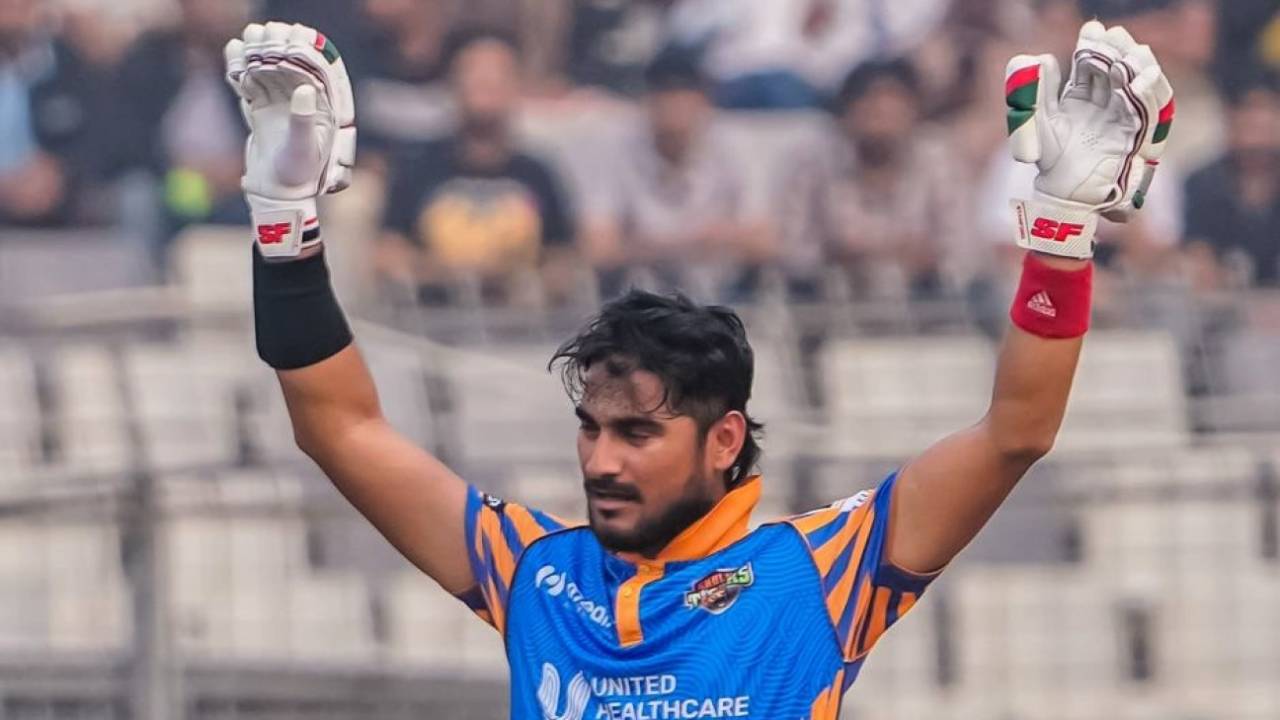 Mohammad Naim scored his second T20 hundred, Khulna Tigers vs Rangpur Riders, BPL, Mirpur, January 30, 2025