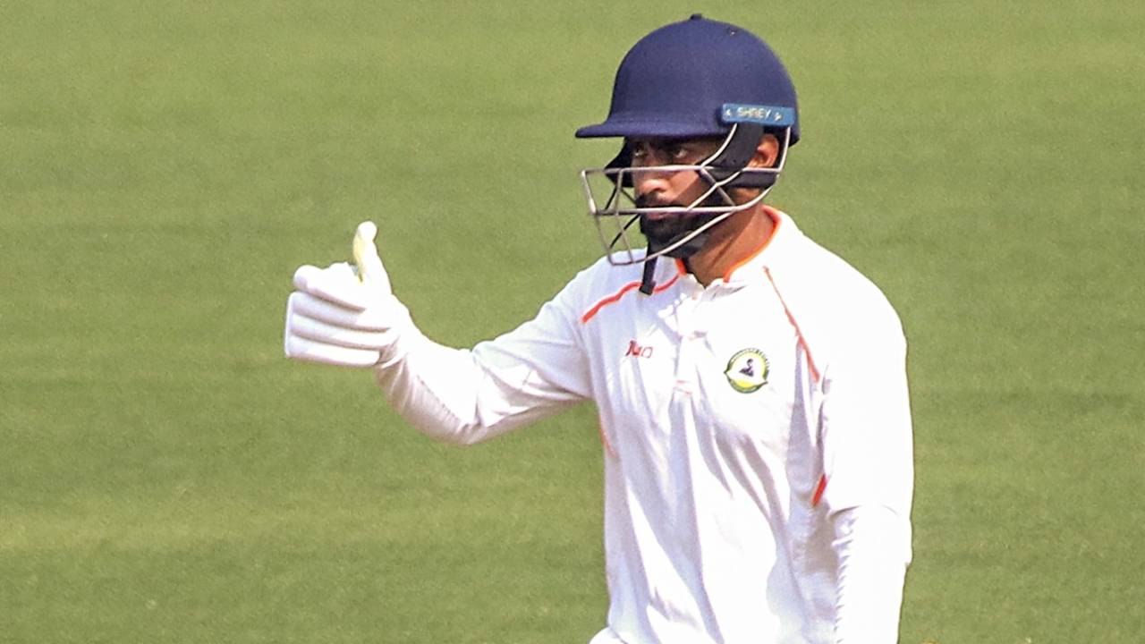 Atharva Taide brought up a half-century, Vidarbha vs Hyderabad, Ranji Trophy 2024-25, Nagpur, 3rd day, February 1, 2025