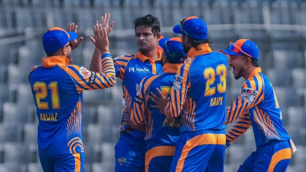 Nasum Ahmed returned 3 for 16, Khulna Tigers vs Rangpur Riders, BPL Eliminator, Dhaka, February 3, 2025