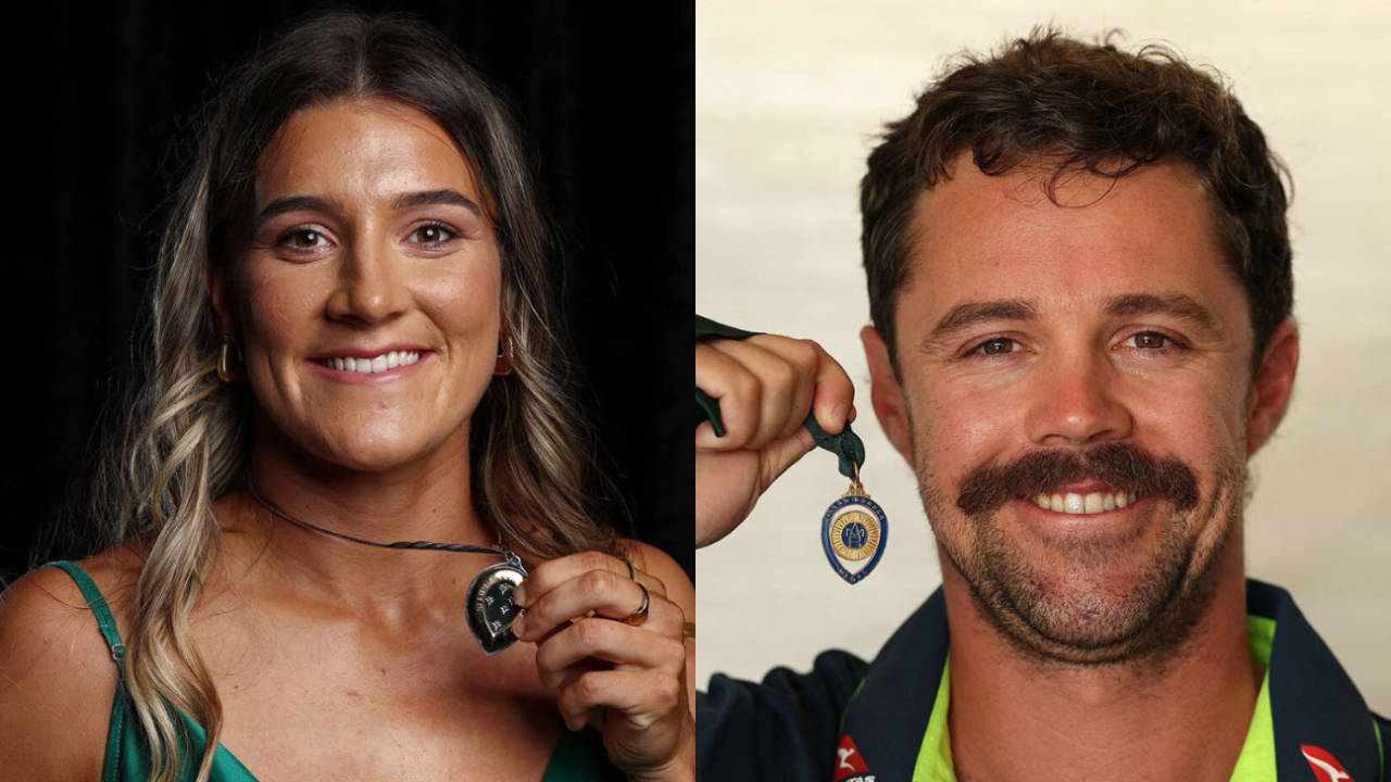 Annabel Sutherland and Travis Head took out Australian cricket's major awards, February 3, 2025