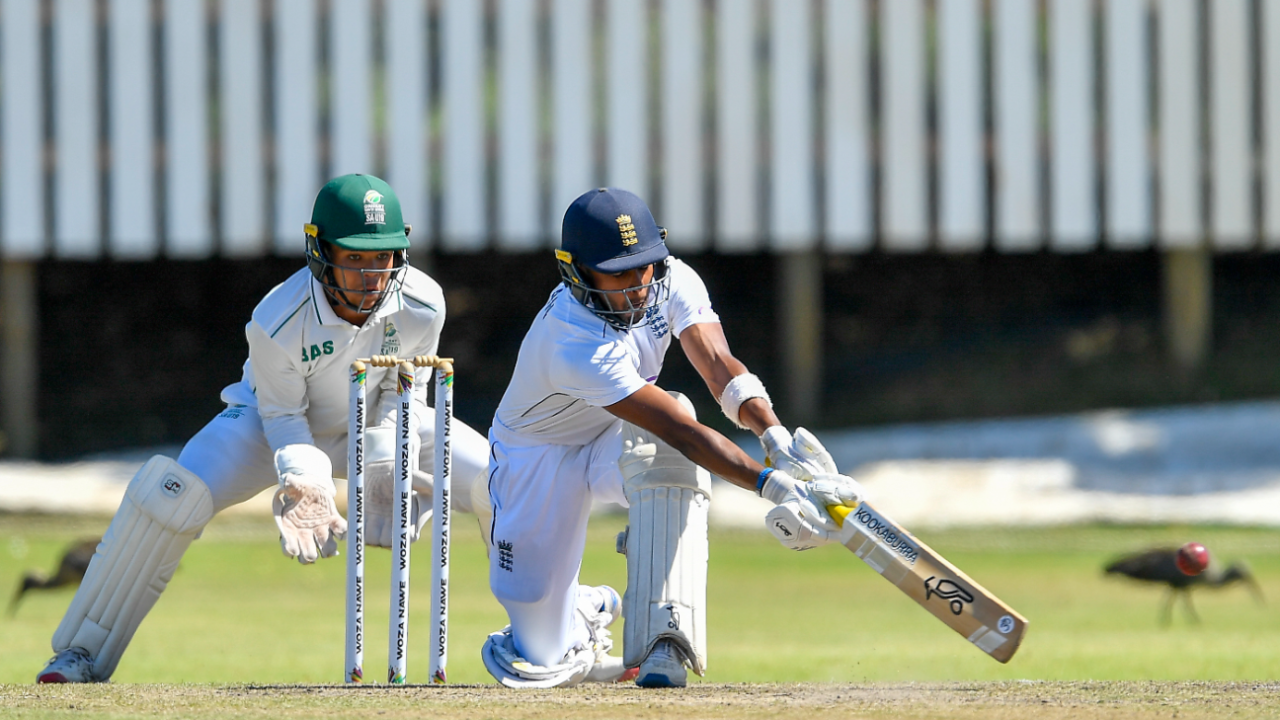 Aaryan Sawant anchored England U19's reply, South Africa vs England, 2nd Youth Test, Cape Town, February 4, 2025
