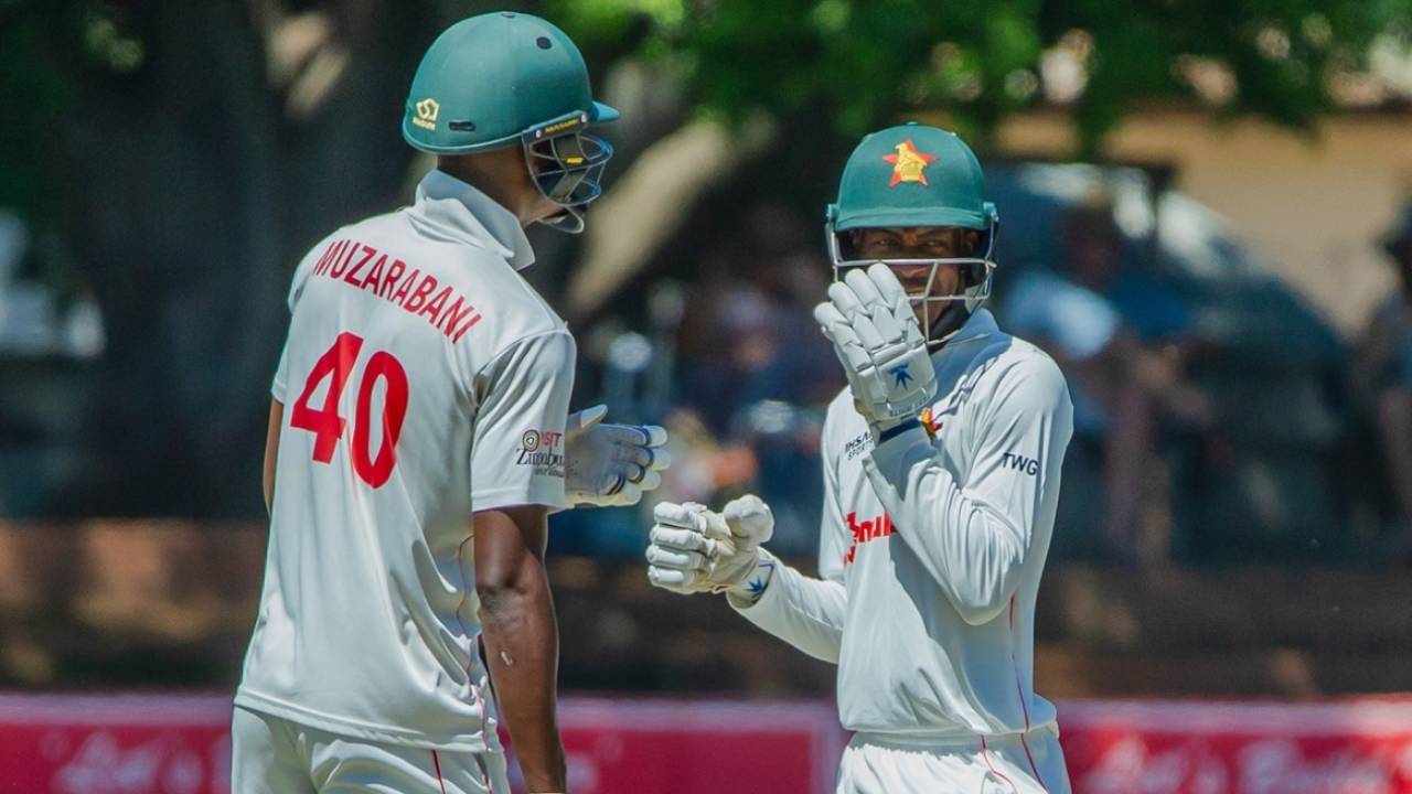 Blessing Muzarabani and Trevor Gwandu dragged Zimbabwe to a first-innings lead Zimbabwe vs Ireland, Only Test, Day 2, Bulawayo, February 7, 2025