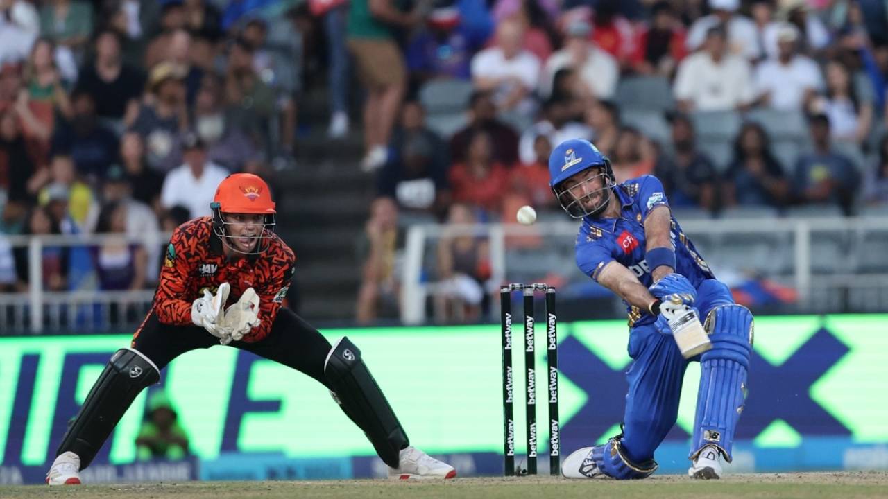 Connor Esterhuizen top-scored for MI Cape Town, MI Cape Town vs Sunrisers Eastern Cape, final, SA20, Johannesburg, February 8, 2025