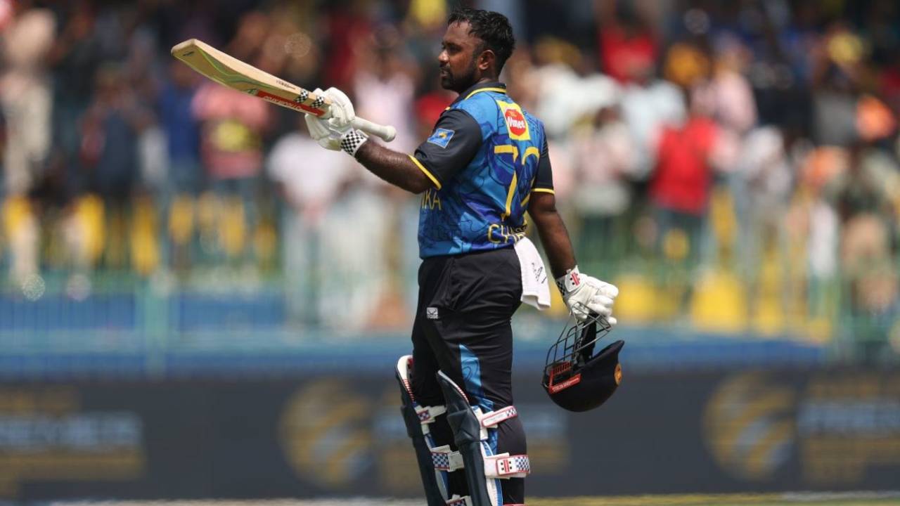 Charith Asalanka scored 127 out of 214, Sri Lanka vs Australia, 1st ODI, Colombo, February 12, 2025