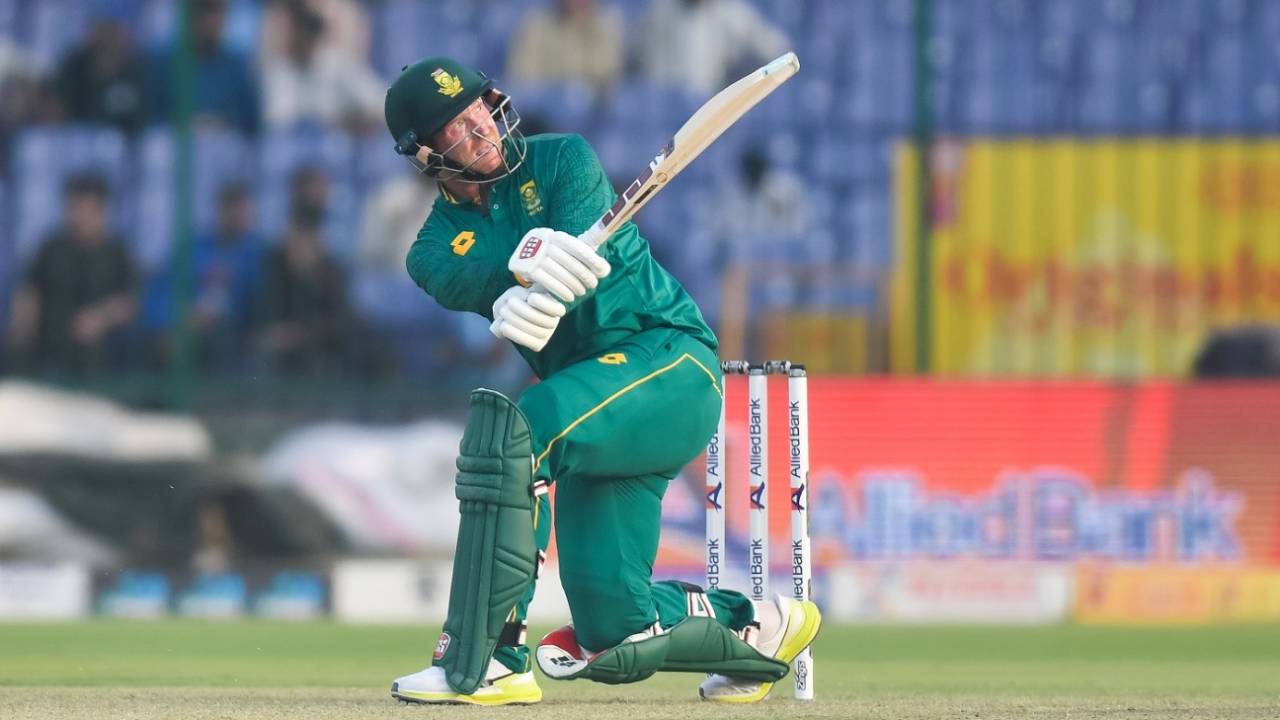 Heinrich Klaasen smashed 87 off 56 balls, Pakistan vs South Africa, ODI tri-series, Karachi, February 12, 2025