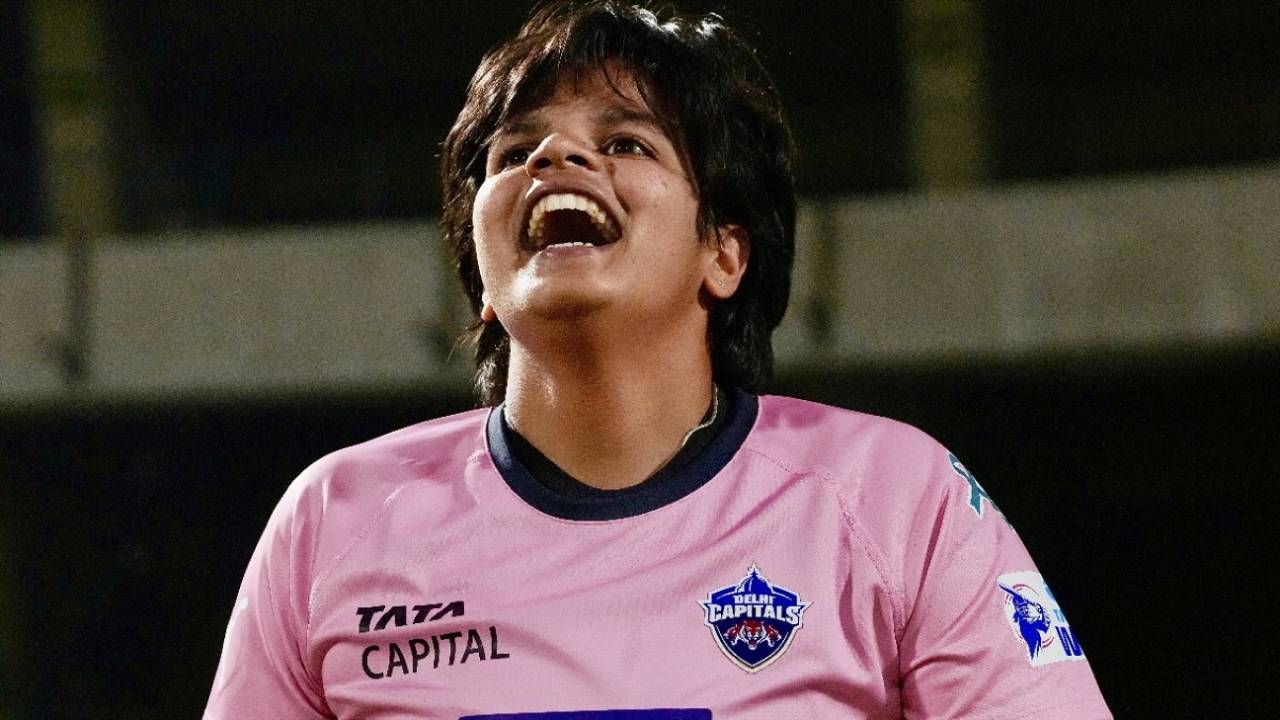 Shafali Verma is all smiles at Delhi Capitals' training, WPL 2025, Vadodara, February 12, 2025