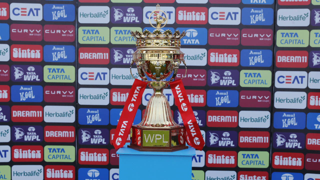 WPL 2025 trophy in all its glory, WPL 2025, February 13, 2025