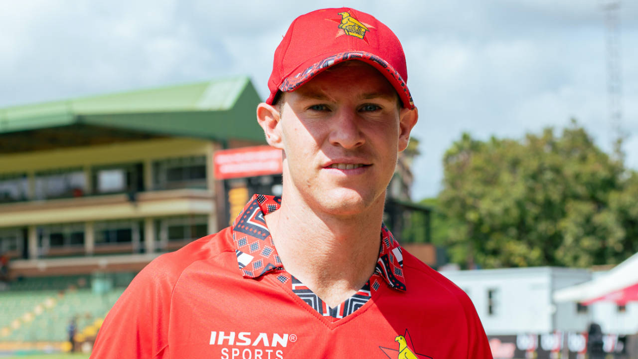 Johnathan Campbell got his maiden ODI cap, Zimbabwe vs Ireland, 1st ODI, Harare, February 14, 2025