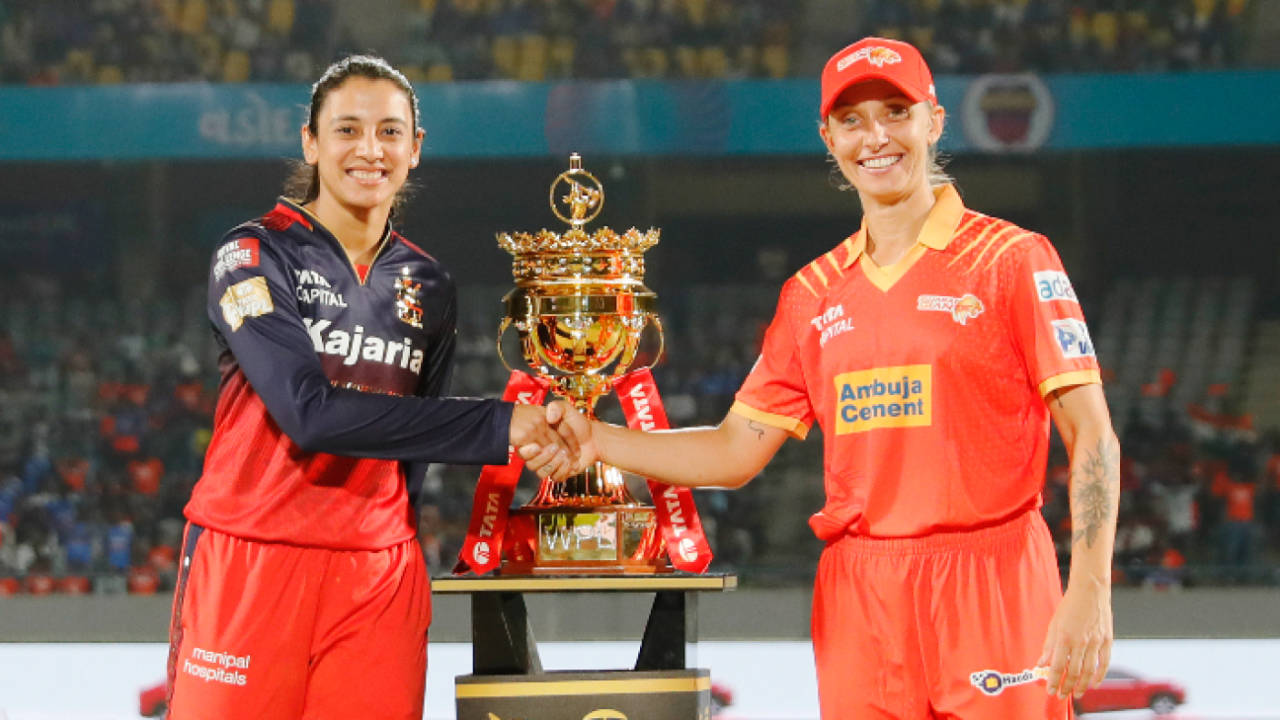 Smriti Mandhana's RCB and Ash Gardner's Gujarat Giants kicked off WPL 2025, Gujarat Giants vs Royal Challengers Bangalore, WPL 2025, Vadodara, February 14, 2025