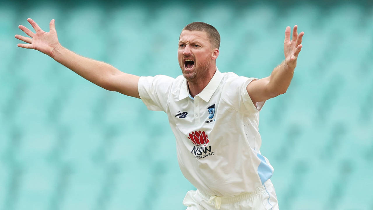 Jackson Bird claimed his 400th Sheffield Shield wicket, New South Wales vs Victoria, Sheffield Shield, SCG, February 20, 2025