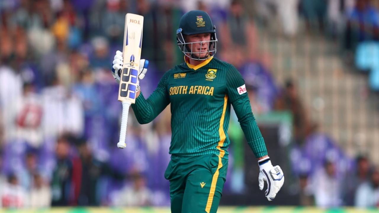 Rassie van der Dussen scored 52, Afghanistan vs South Africa, Champions Trophy, Karachi, February 21, 2025